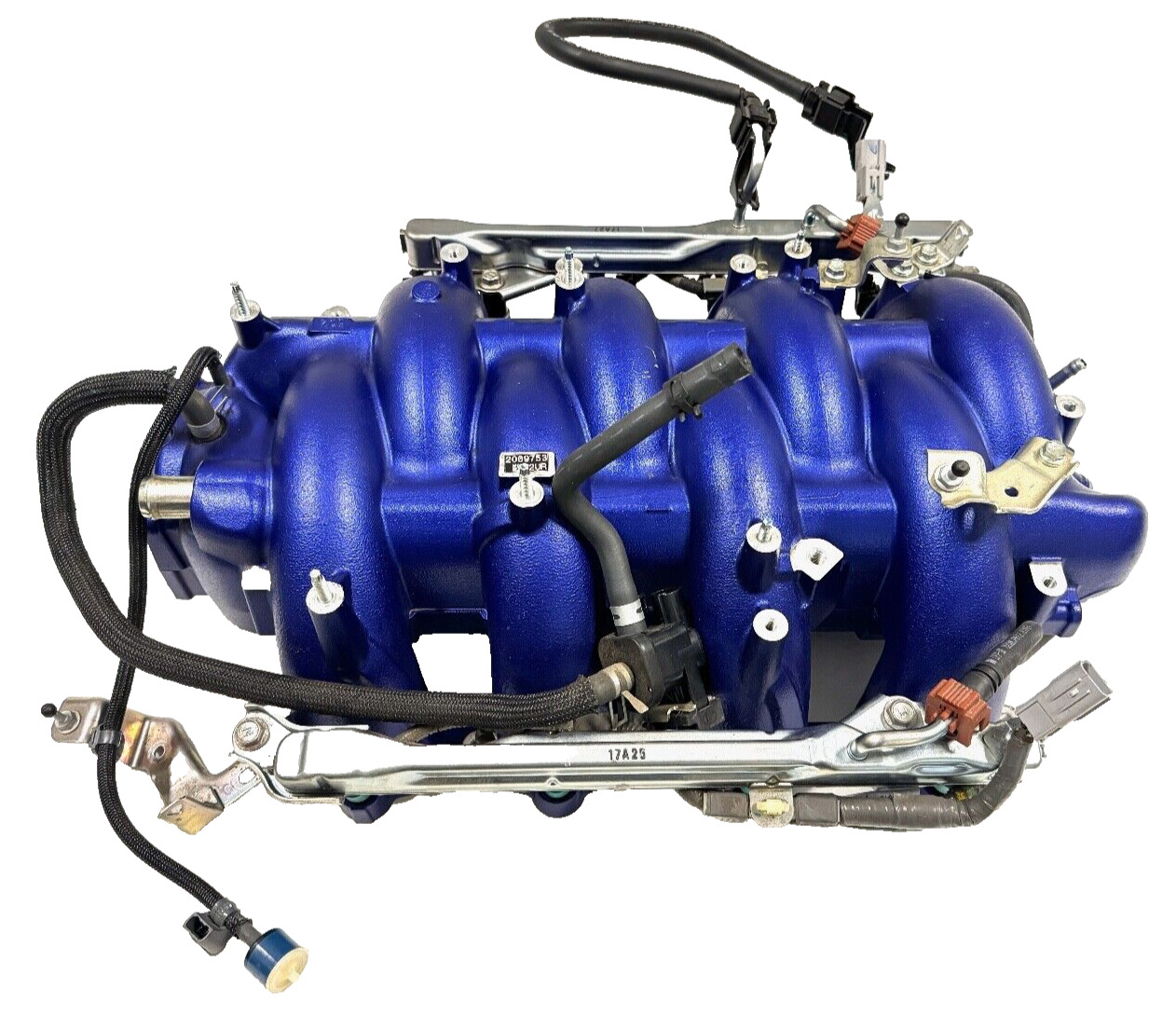 2015-2019 Lexus GSF RCF V8 5.0 OEM Blue Intake Manifold Fuel Injectors Fuel Rail