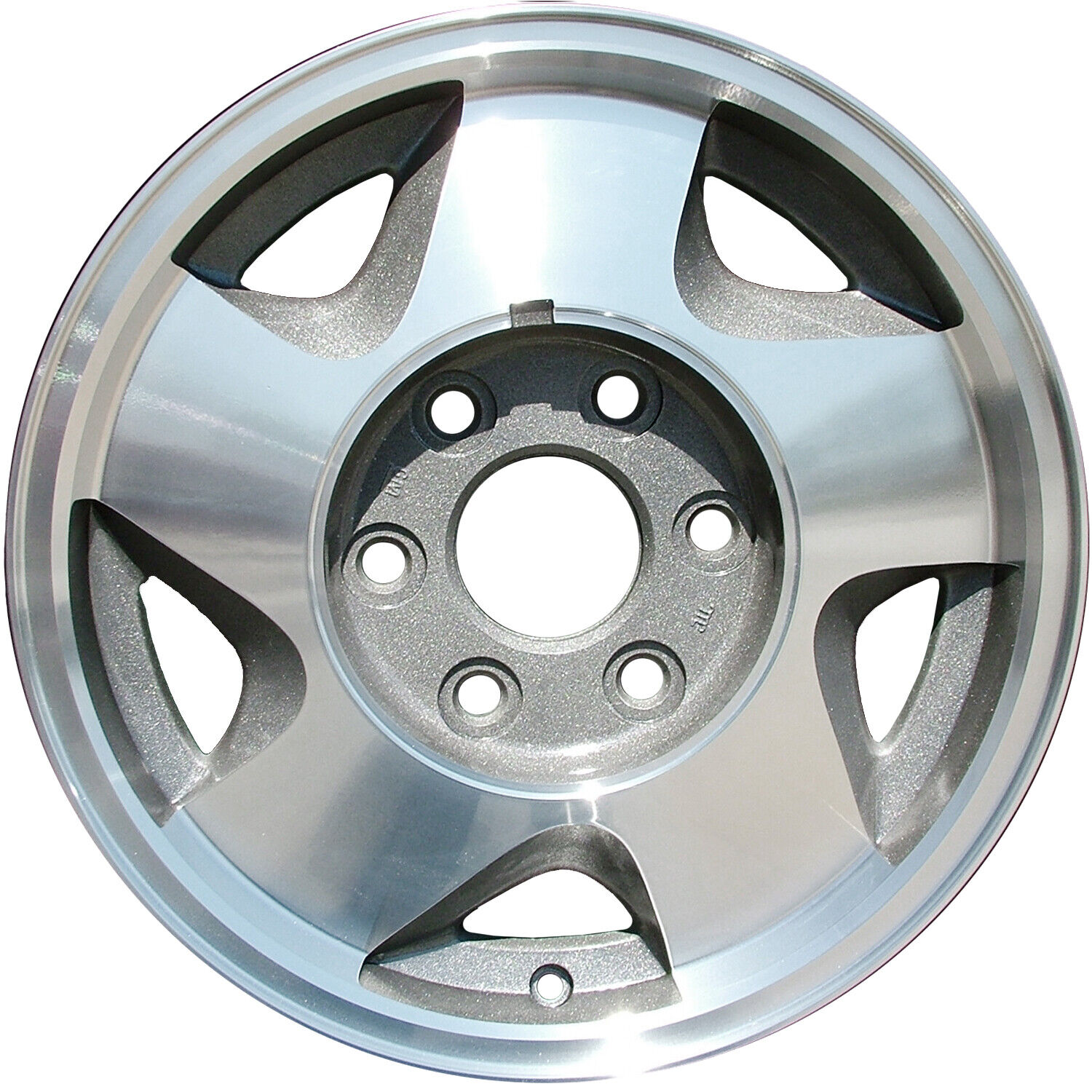 05015 OEM Reconditioned Aluminum Wheel 16x7 Charcoal Painted