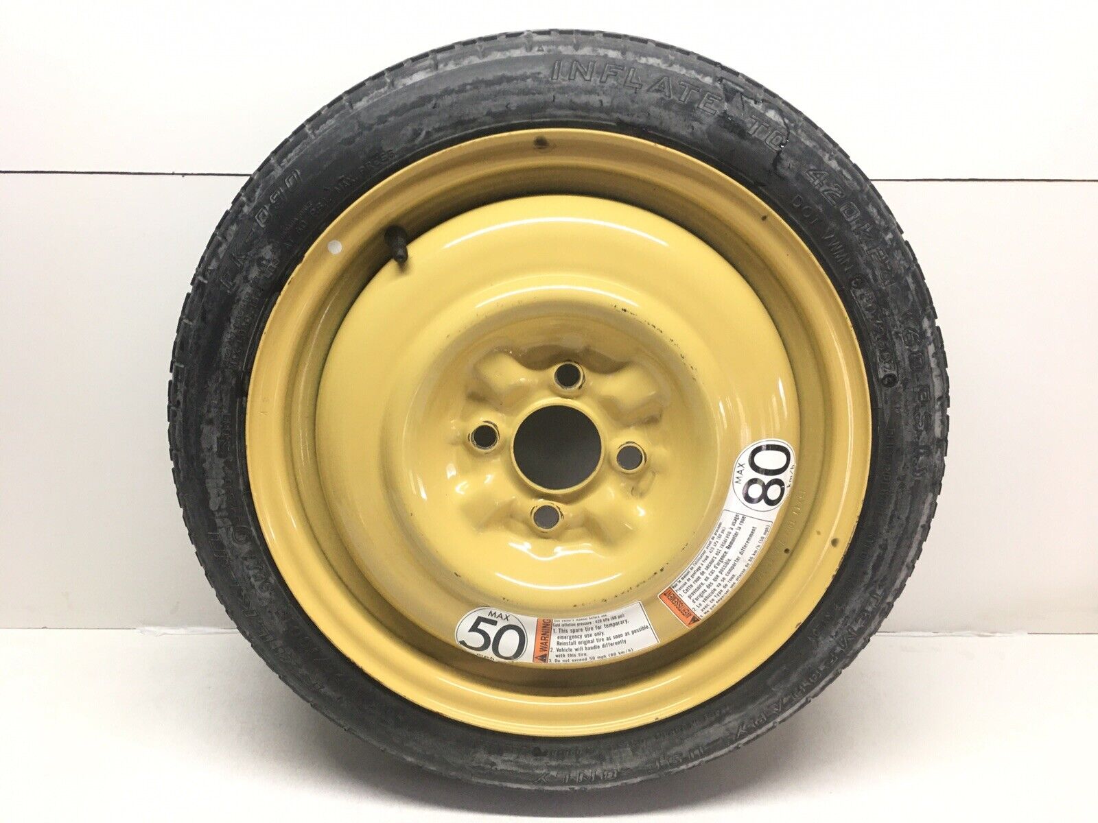 02 03 04 05 06 07 Suzuki Aerio Compact Spare Tire Wheel Donut 15X4