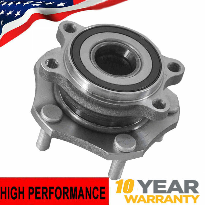 Front Wheel Bearing & Hub for 2014 2015 2016 2017 - 2019 Nissan Rogue 2.5L w/ABS