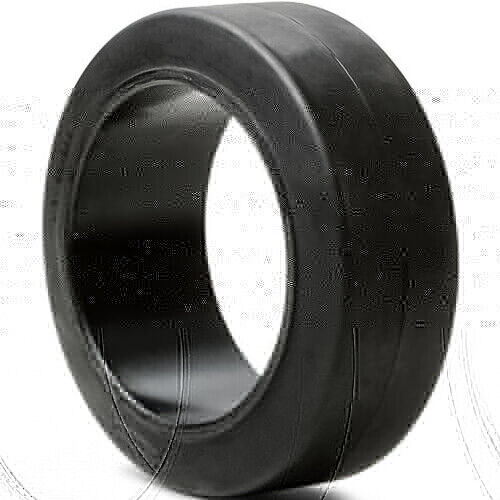 Astro Tires Solid Smooth Black 18X6.00X12.125 Industrial