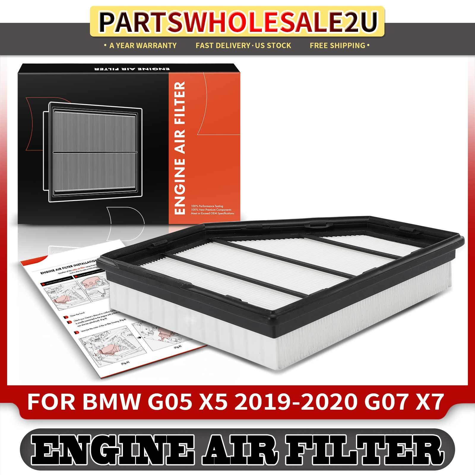 Right Side Engine Air Filter for BMW 750i Alpina B7 M550i xDrive X5 X7 V8 4.4L