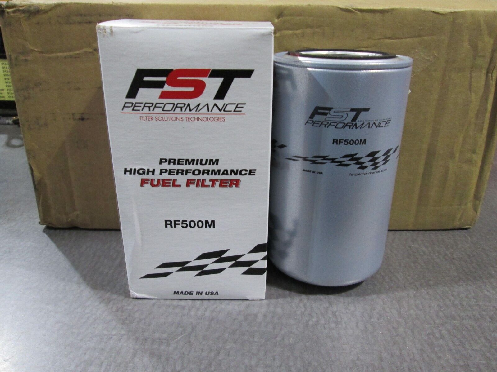FST Performance RF500M Replacement Fuel/Water Separator Filter for RPM500 - 3 Mi