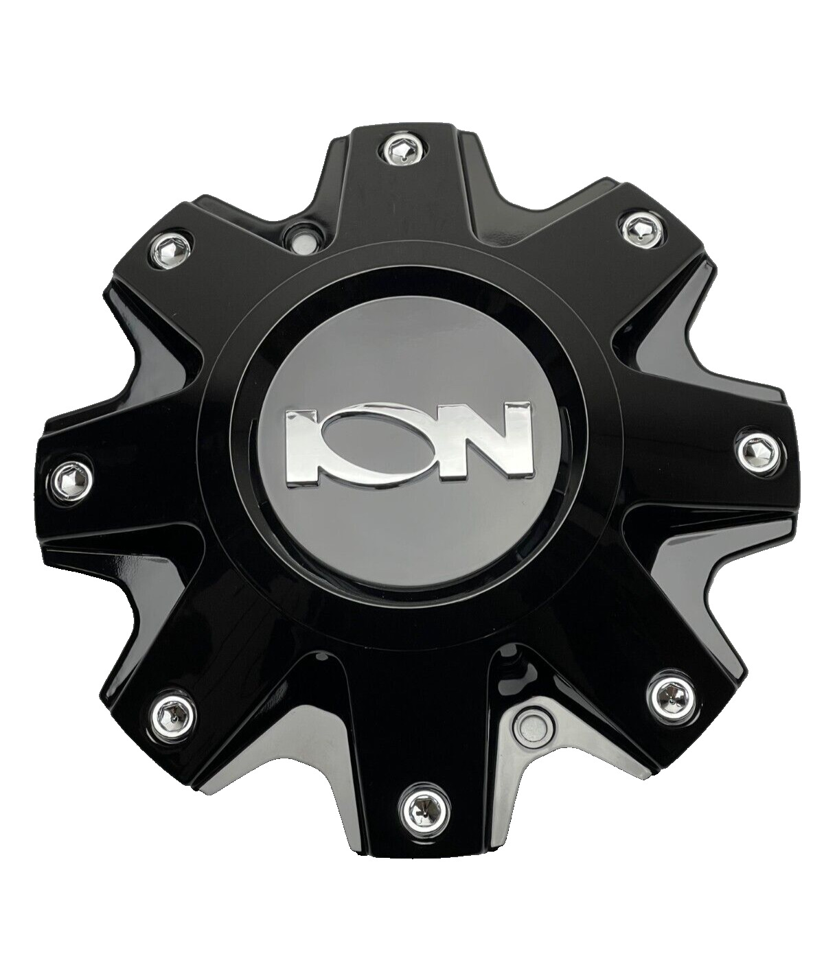 Ion Alloy Gloss Black Wheel Center Cap C10141B
