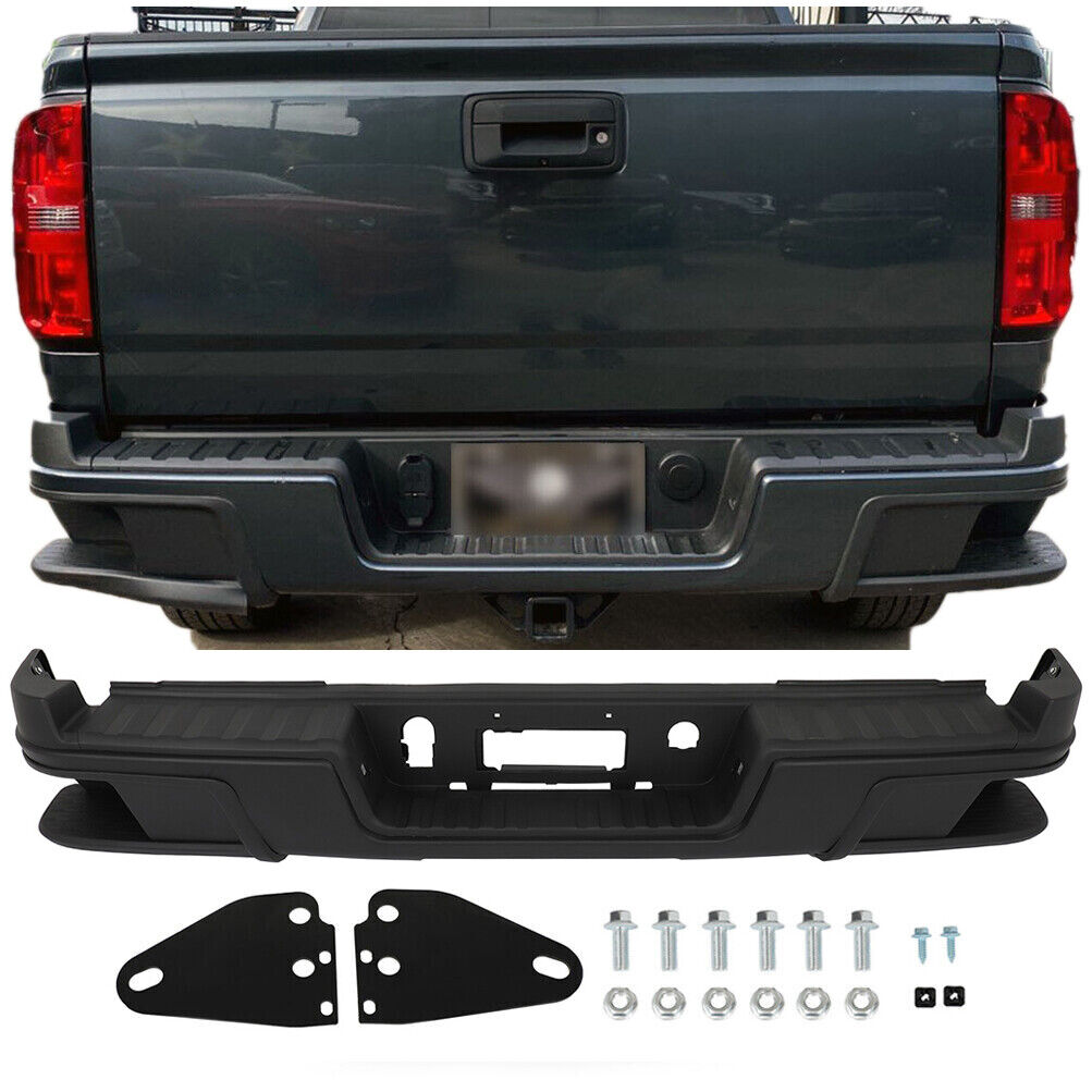NEW Painted - Rear Step Bumper Assembly Fits 2015-2022 Chevy Colorado GMC Canyon
