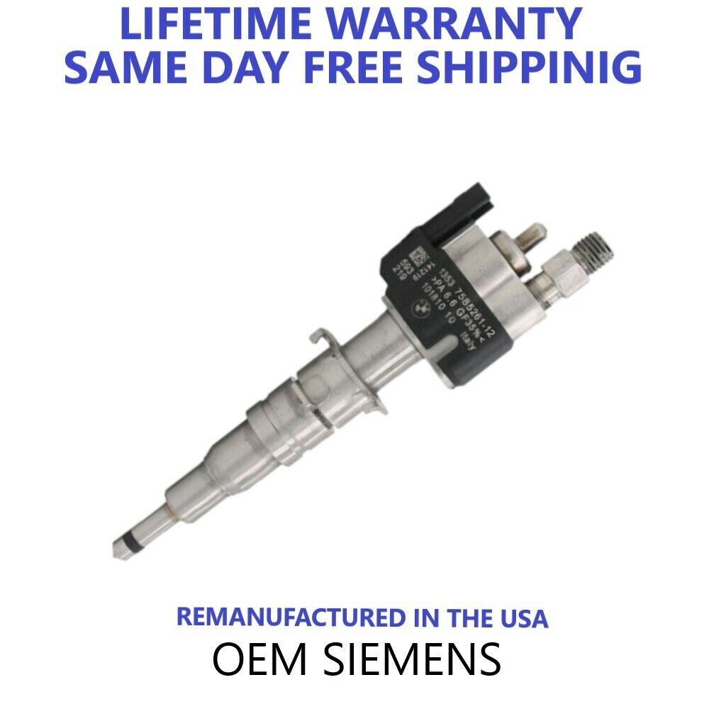 OEM Siemens index 12 N63 N54 Fuel Injector For  BMW X5 X6 Z4 335 535 550 750i