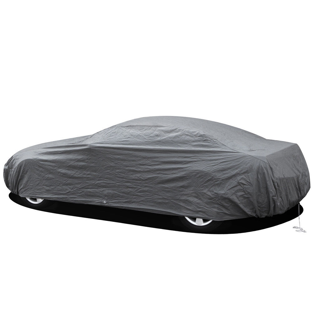 Car Cover Fits 99-11 Sedan Highly Waterproof Dual Outer Shell UV Protection
