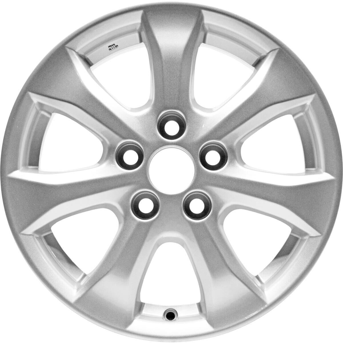 New 16X6.5 Inch Aluminum Wheel For 2007-2011 Toyota Camry Silver Rim