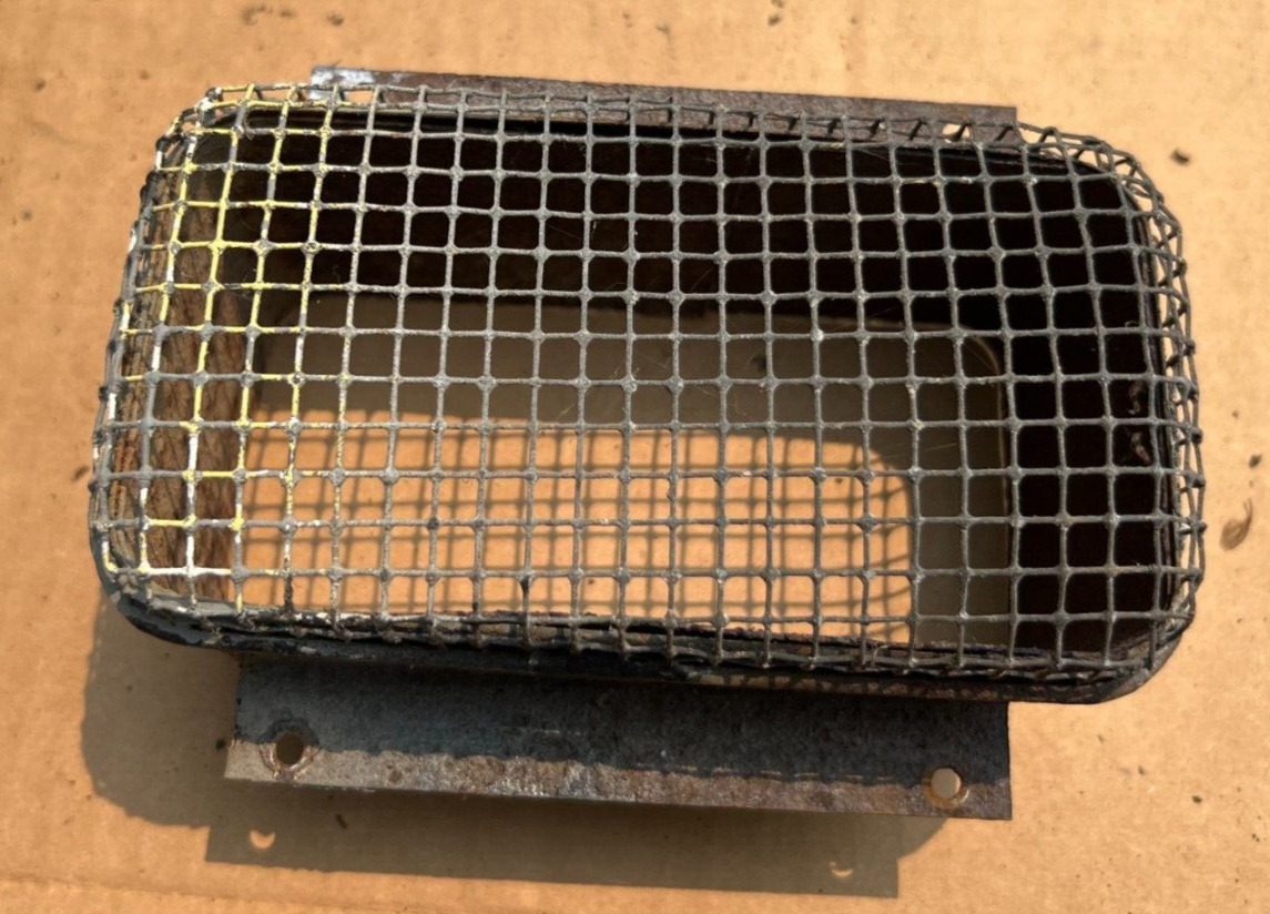 53 1954 54 Plymouth Belvedere Air Intake Screen Box Right OEM  BEL3
