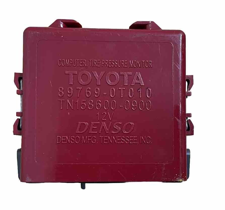 2013 Toyota Venza Tire Pressure Monitor 89769-0T010