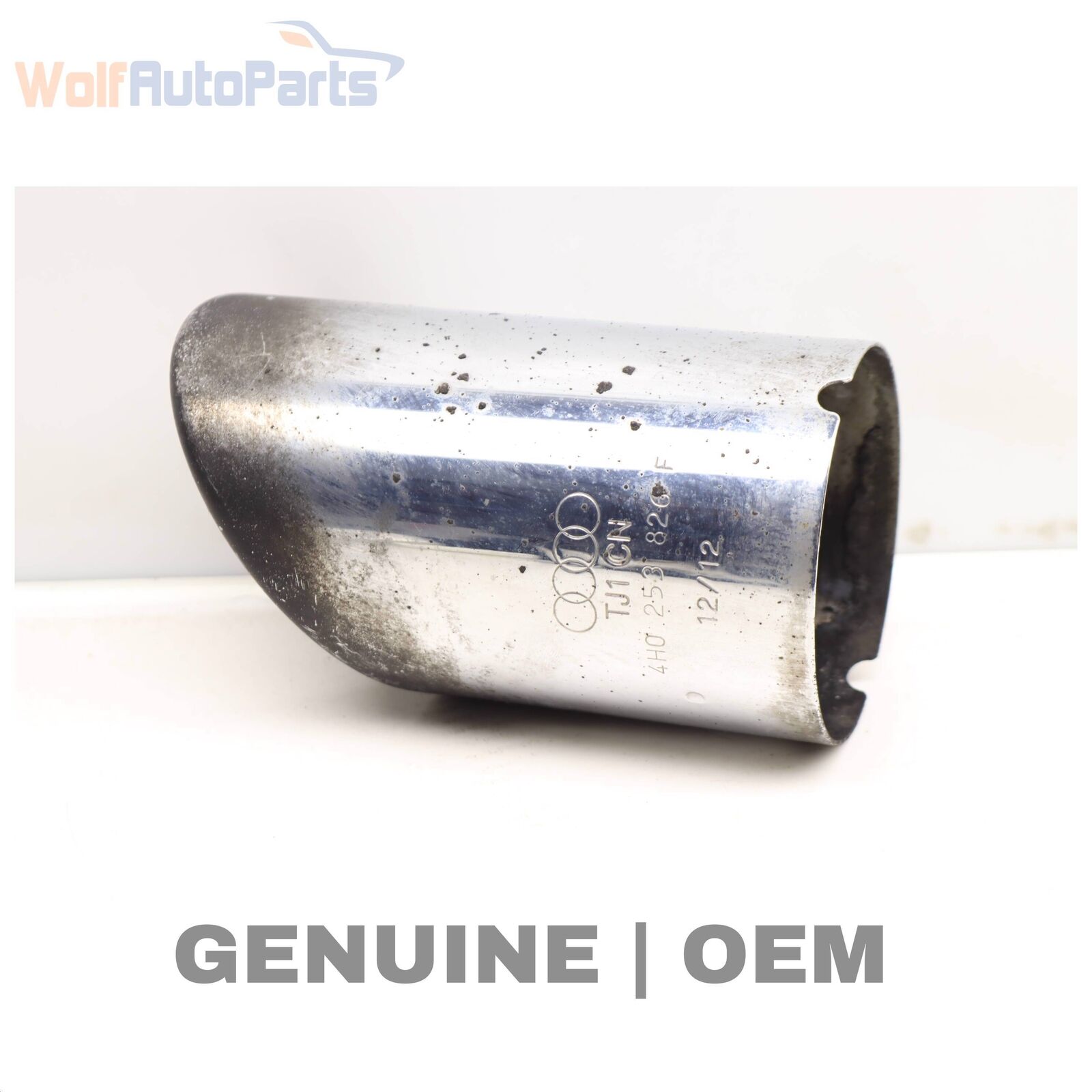 2011-2014 AUDI A8 QUATTRO - Right Exhaust PIPE TIP 4H0253826F