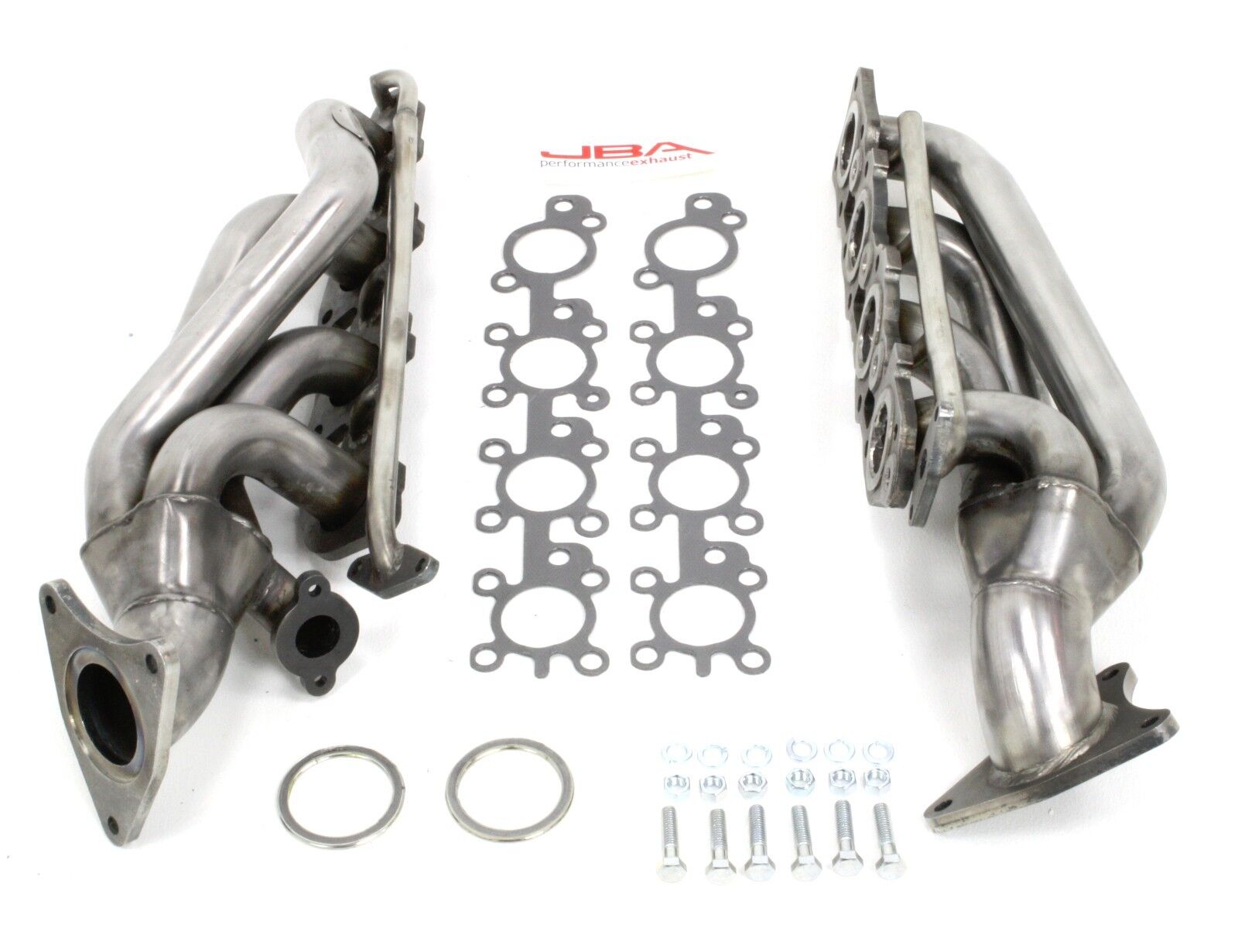 JBA 2014S Shorty Stainless Steel 409 Header 2010-18 TOYOTA TUNDRA 4.6L 8CYL