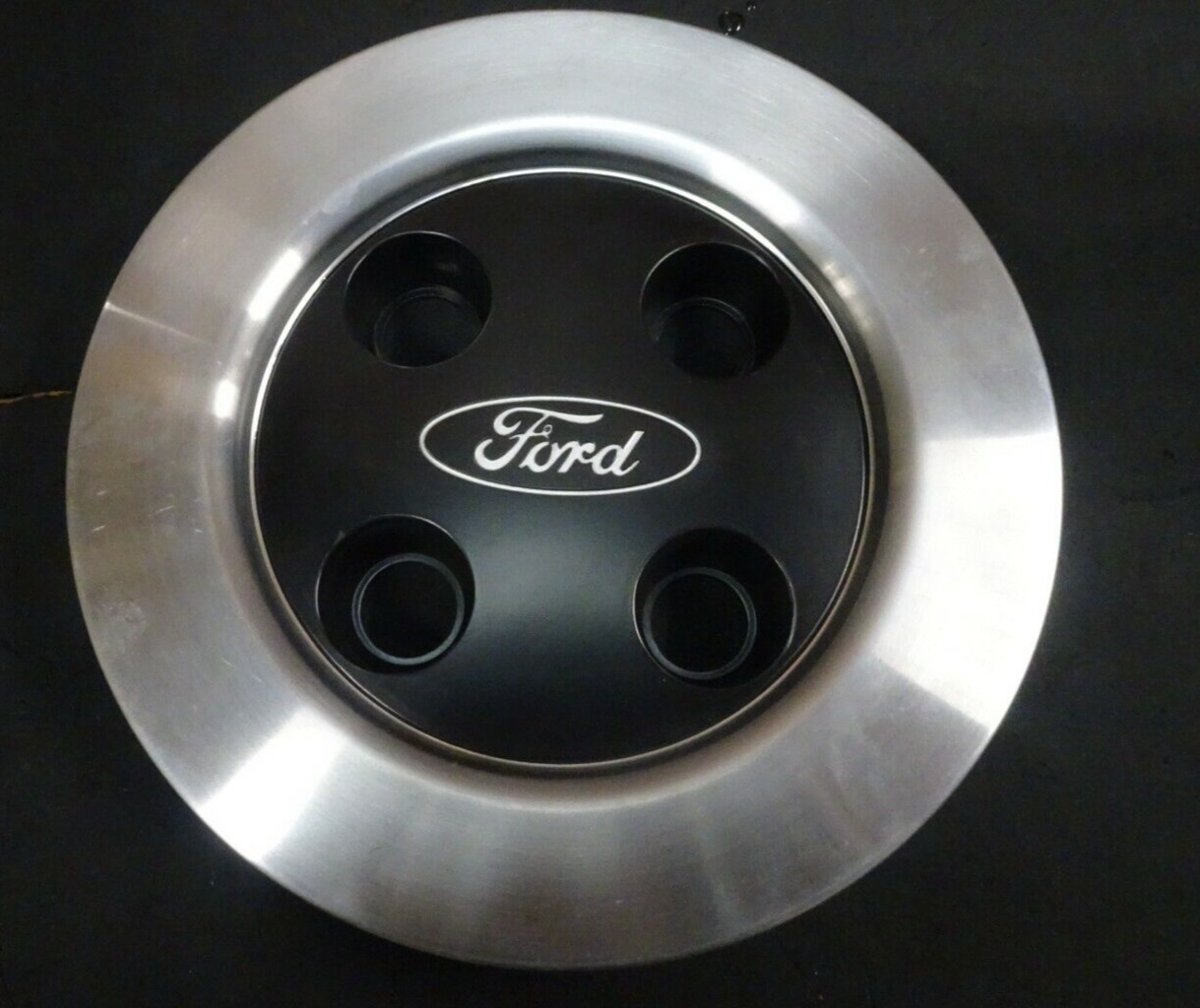 Ford Escort Tempo 89-94 OEM Black Wheel Center Hub Cap 9-7/8\