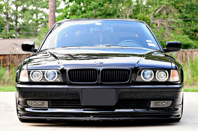 BMW 7-Series E38 Flat Matte Black Shadow Kidney Sport Front Grill Sedan M 95-01