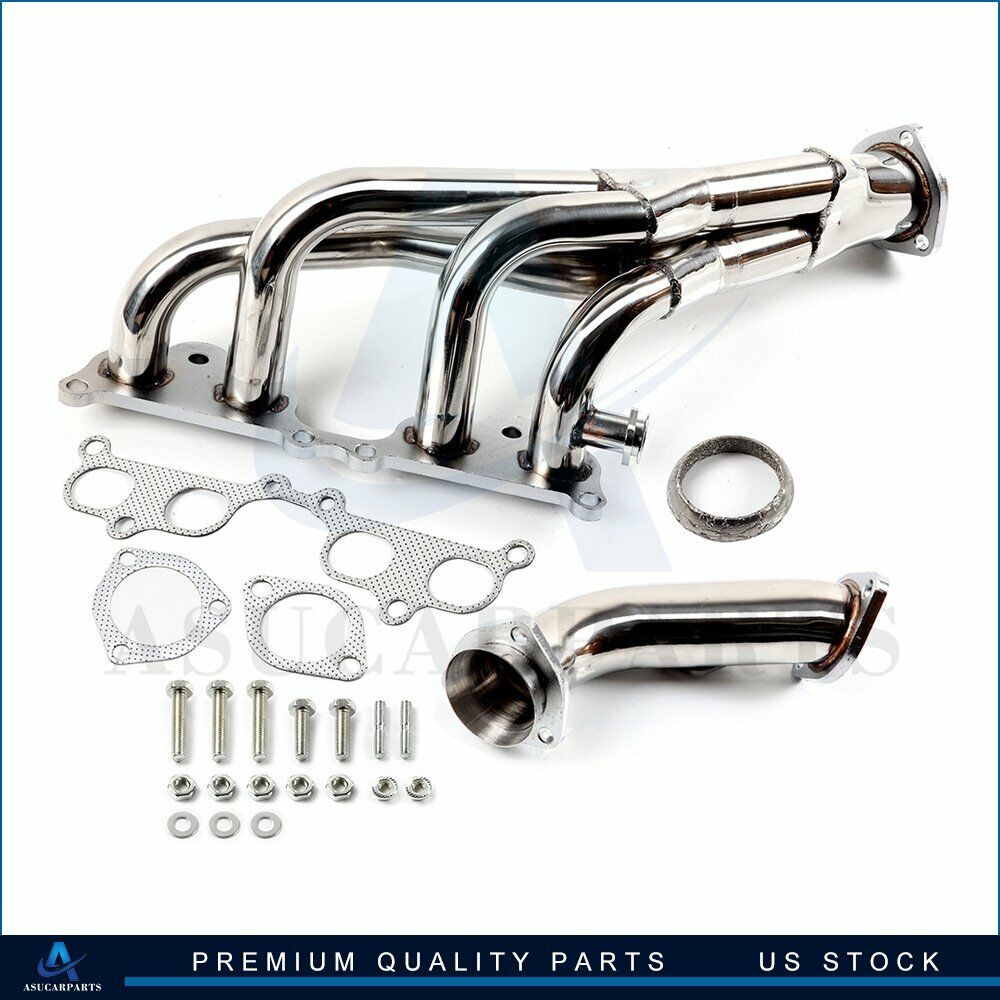 FOR 95-01 TACOMA L4 STAINLESS STEEL EXHAUST MANIFOLD HEADER+GASKET+BOLTS