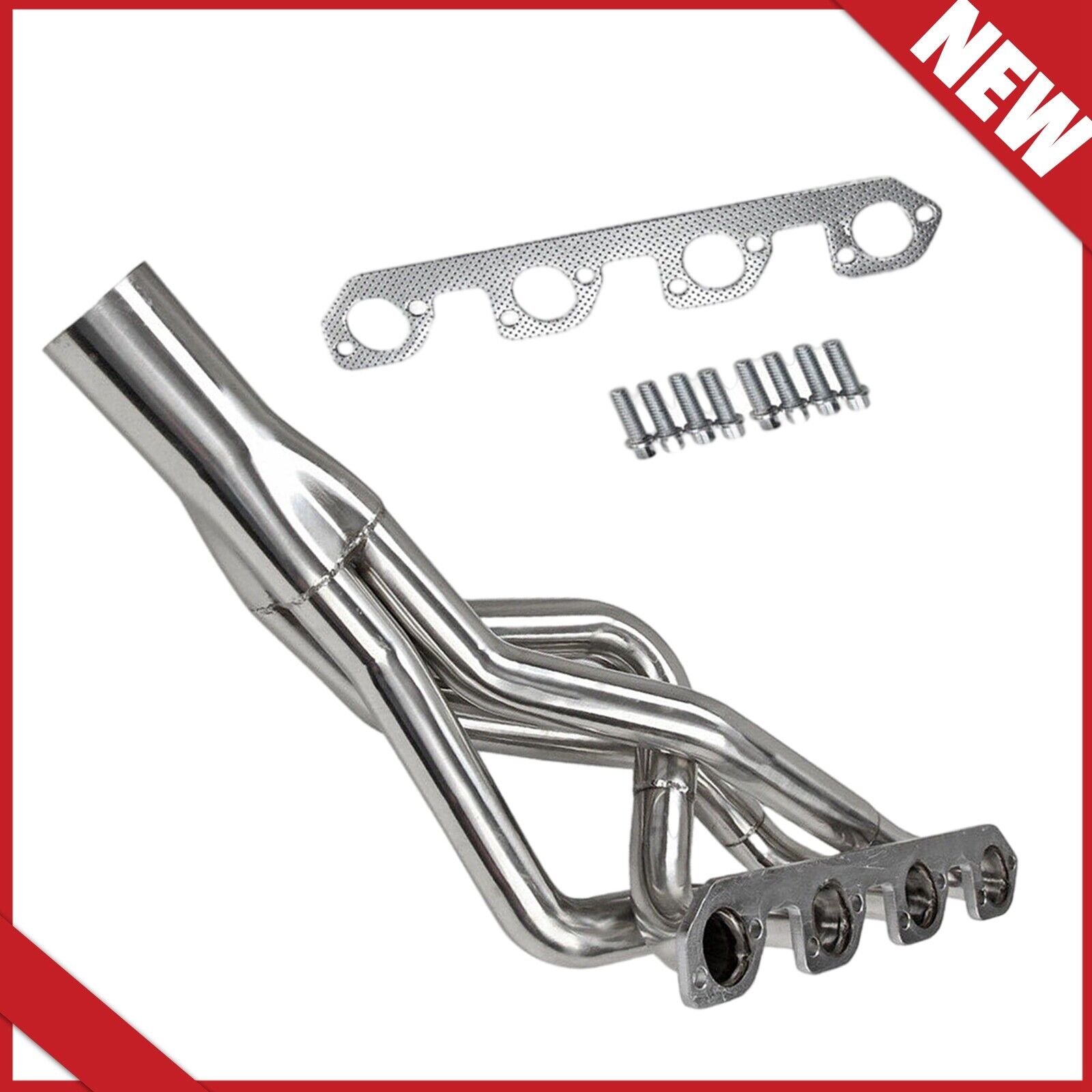 2024 Stainless Steel Manifold Headers Fit for Ford Pinto Mustang 2.3L Pro FourUU