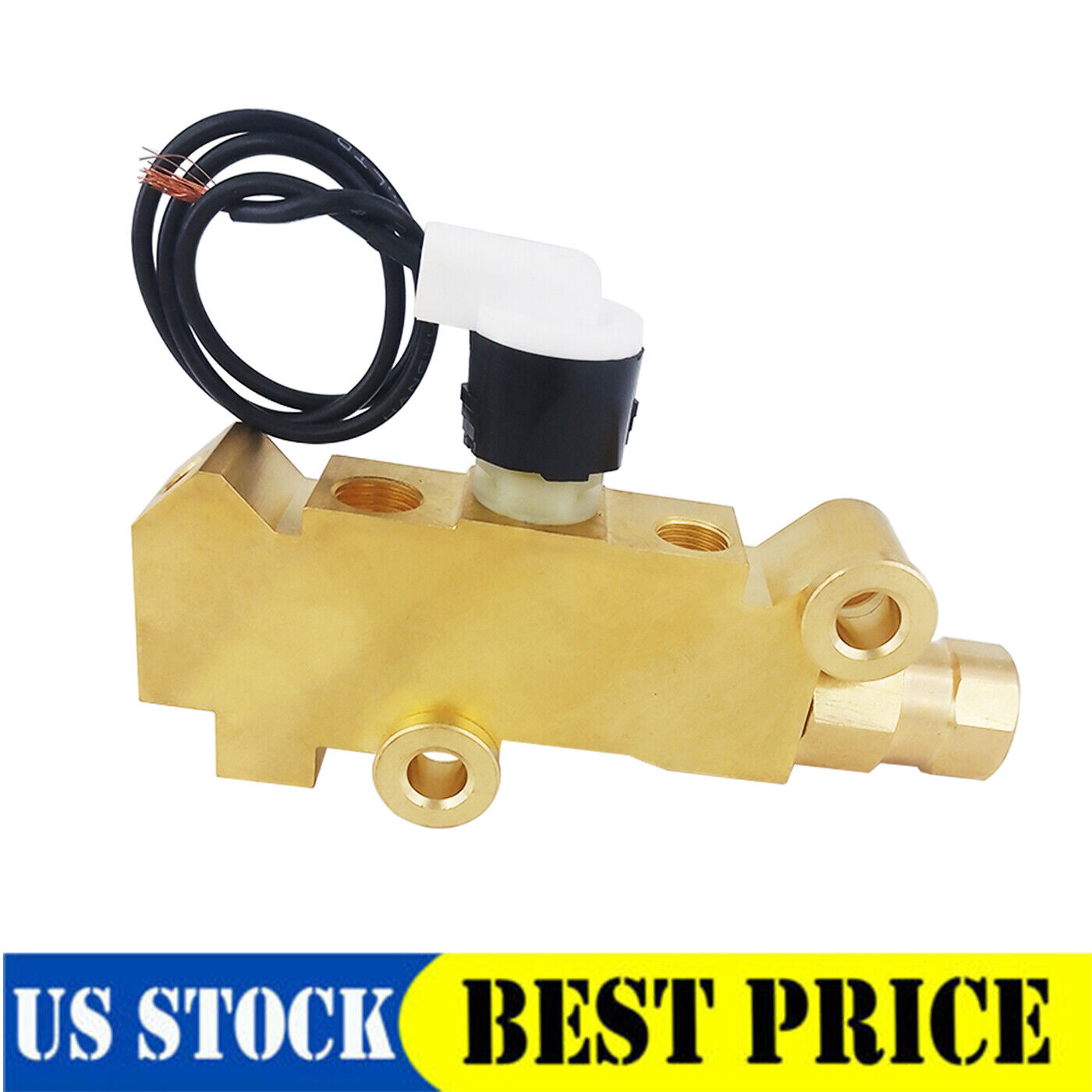 Fit For CHEVY Disc/Disc Brake Brass Proportioning Valve PV4 With Wire Connector
