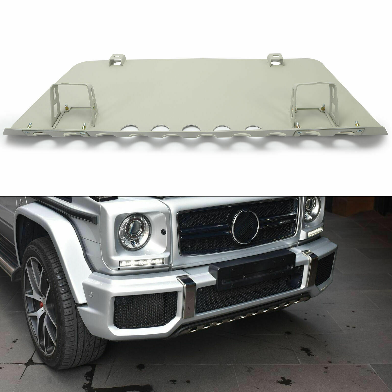 Skid Plate Front Bumper For Mercedes-Benz G Classes G63 with AMG Replace W463