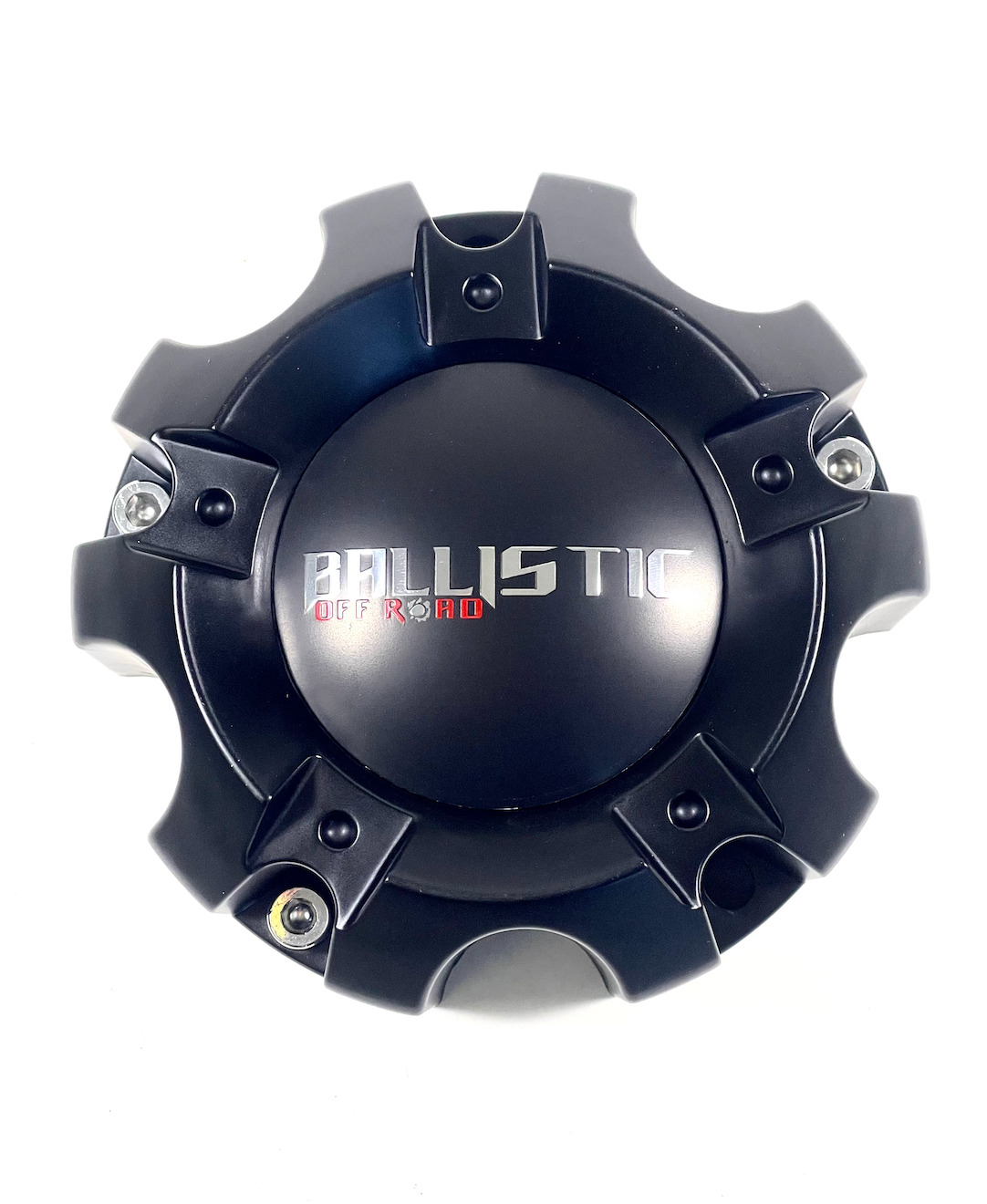 Ballistic Wheels Flat Black Wheel Center Cap # CAP-WX01-150-5H (1 CAP) 5 LUG