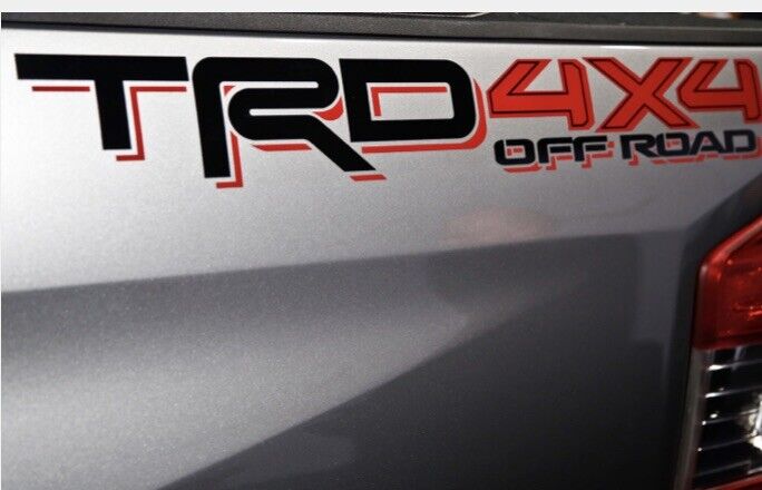 Toyota TRD 4X4 Off Road Decals Genuine OEM 2 sold (one Pair). 