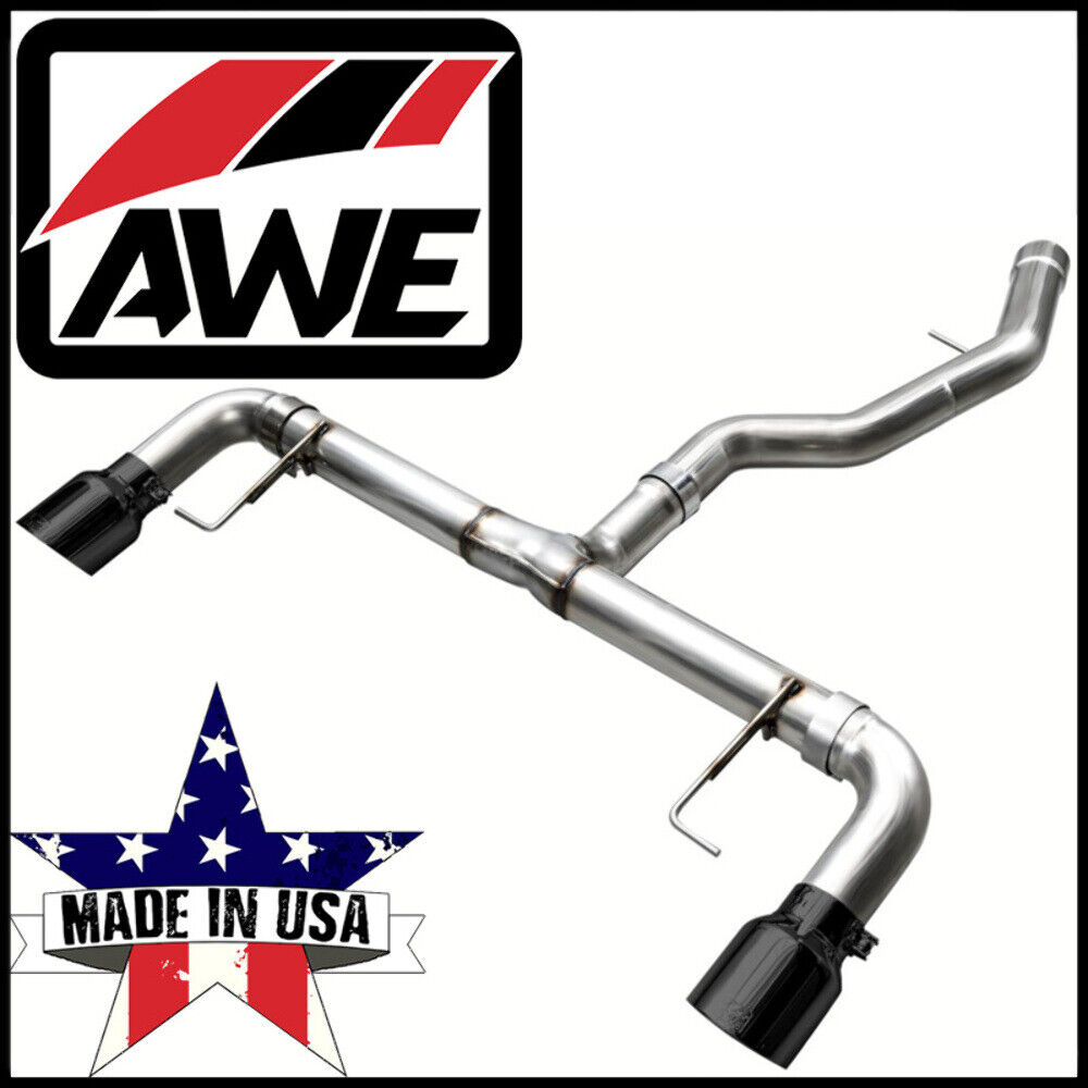 AWE Track Edition Axle-Back Exhaust System fits 2019-2024 330i/430i Base 2.0L L4
