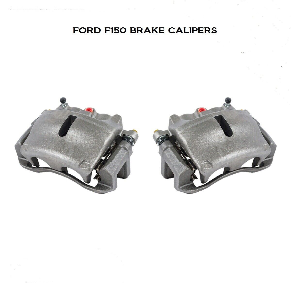 Front Brake Calipers Pair For  Ford F150 Lincoln Mark LT 2004-2008