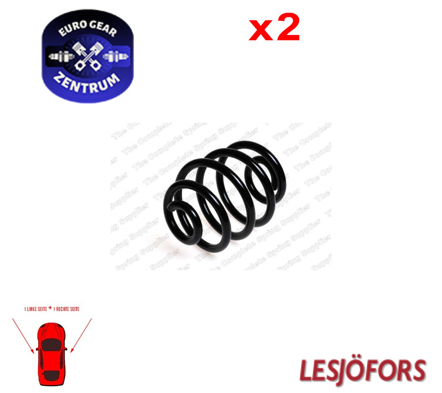 2PCS CHASSIS SPRING LESJÖFORS 4217712 FOR DAEWOO 2 PCS