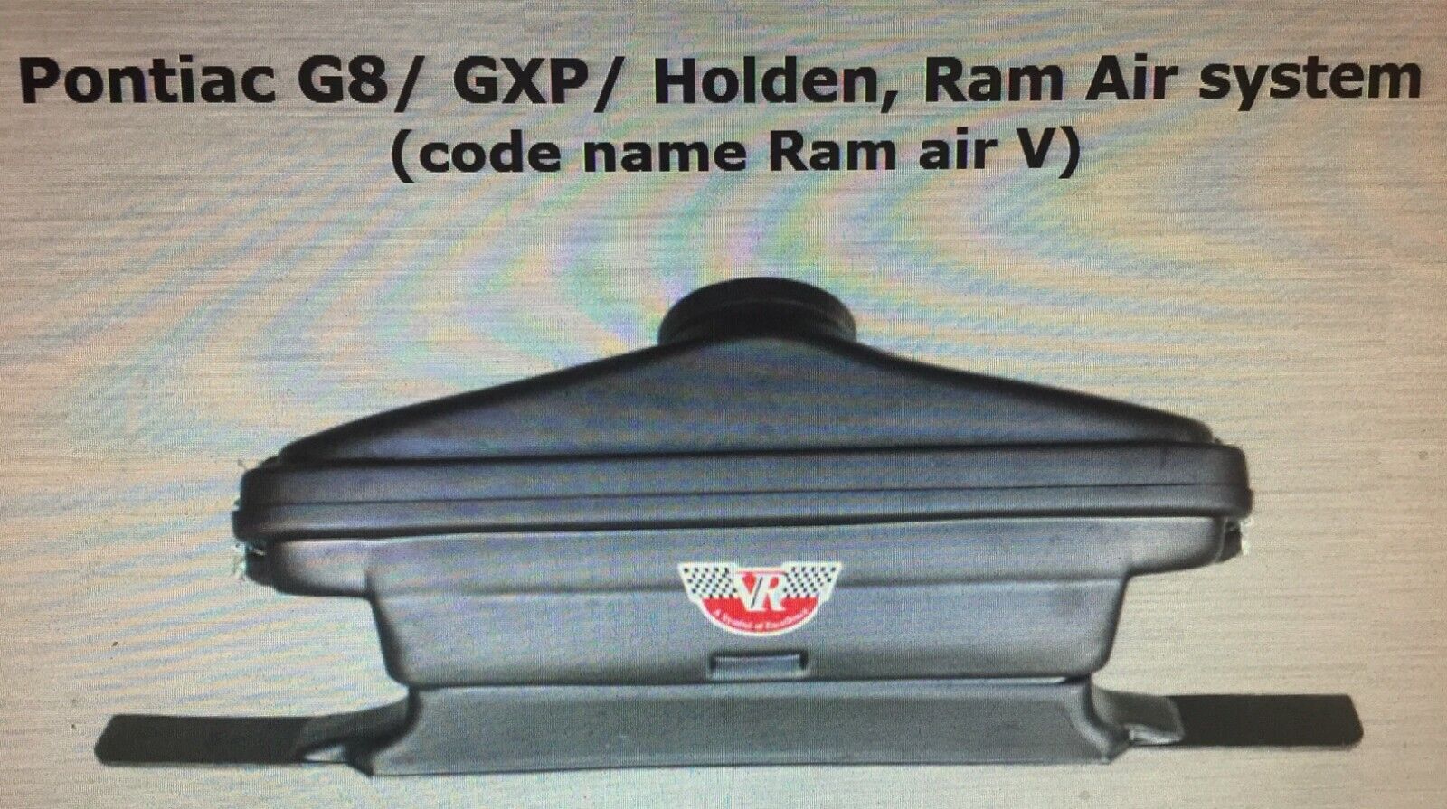 Vararam Ram Air Intake 2008-2011 Pontiac G8 / Holden Commodore