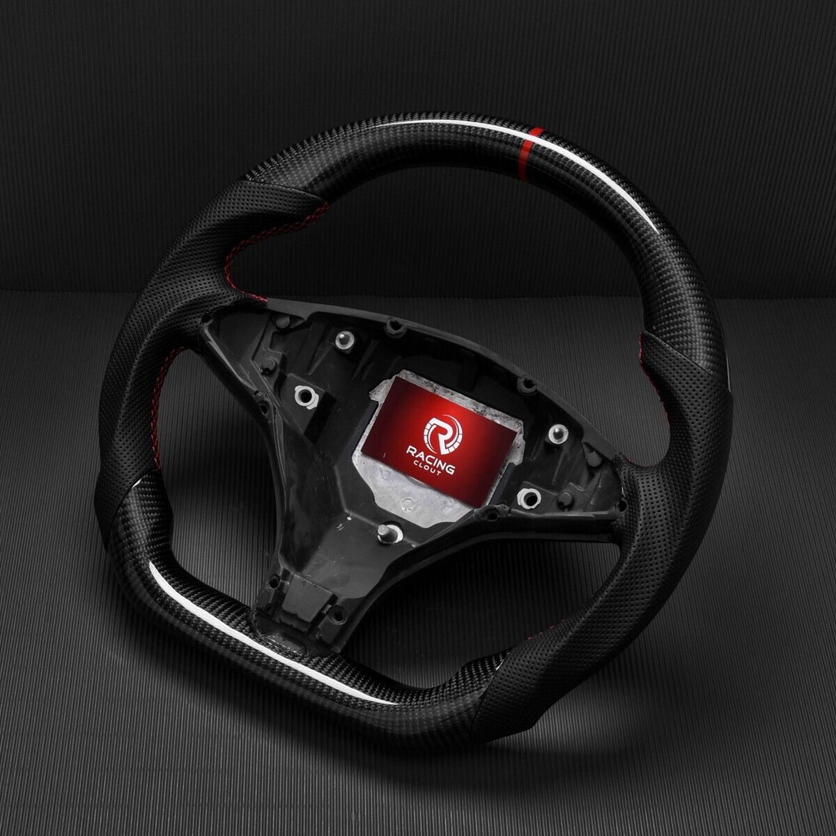 Real carbon fiber Sport Steering Wheel for Tesla Model X/S 2012-2020 No heated