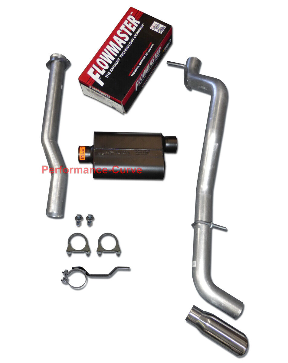 04 - 12 Chevrolet Colorado GMC Canyon Mandrel Exhaust Kit w/ Flowmaster Super 40