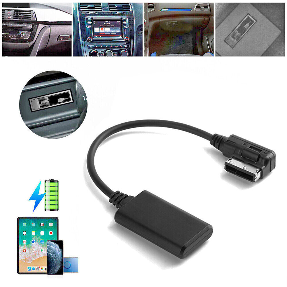 USB Audi Music Interface AMI AUX Cable for Audi A3 A4 A5 A6 A7 A8 Q5 Q7 R8 S3 S8