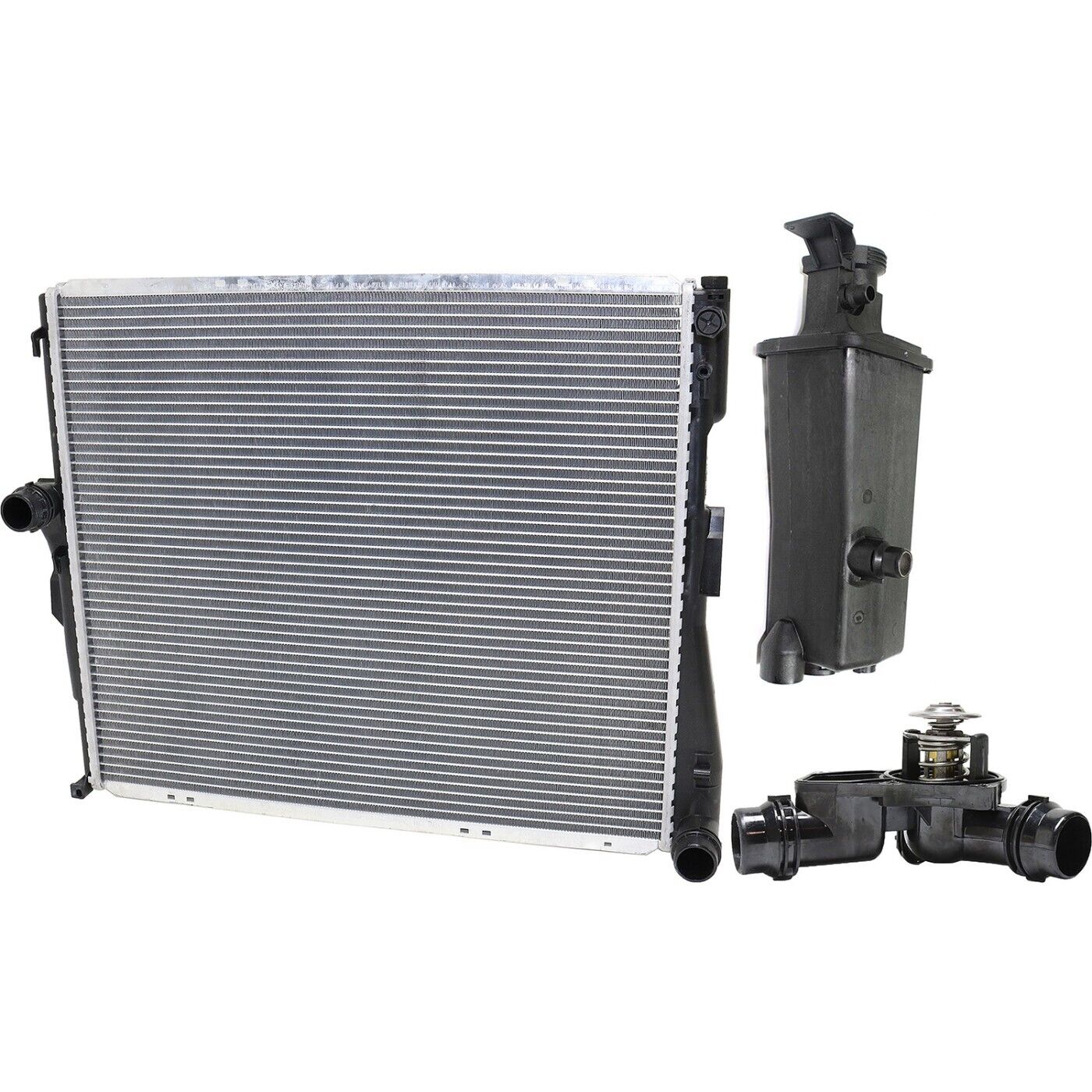 Radiator Kit For 2004-2006 BMW X3 2.5L 3.0L with Coolant Reservoir Thermostat