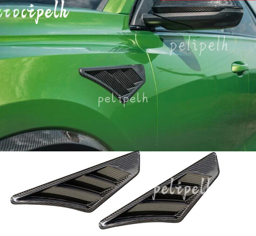 Dry Carbon Fiber Fit For Audi Q8 SQ8 RSQ8 2019-2023 Side Air Vent Fenders Covers