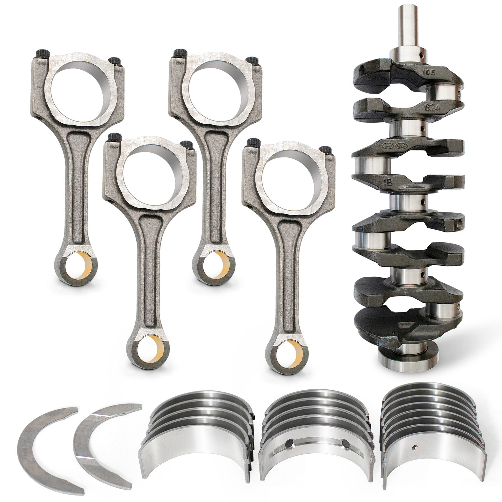 Engine Crankshaft Connecting Rod For Hyundai Sonata/Santa Fe & Kia Optima 2.4L 