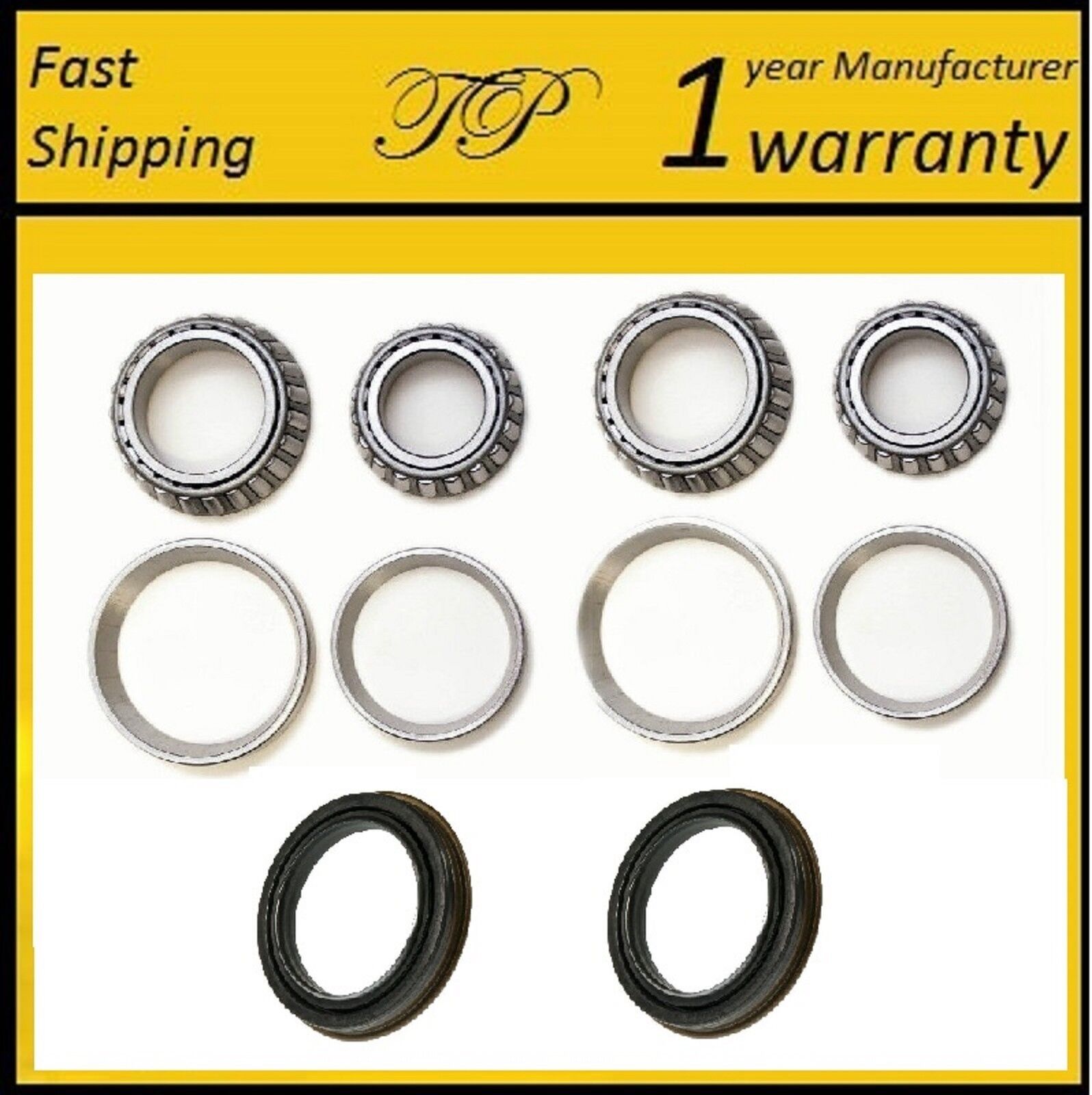 1960-1972 PLYMOUTH VALIANT Front Wheel Bearing & Race & Seal Kit (2WD 4WD)