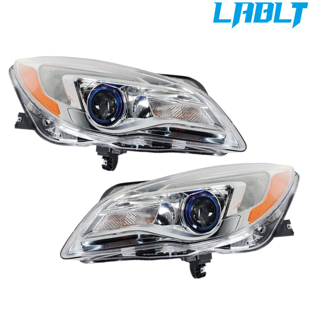 LABLT Right&Left Side Headlights Headlamps Assembly For 2014-2017 Buick Regal