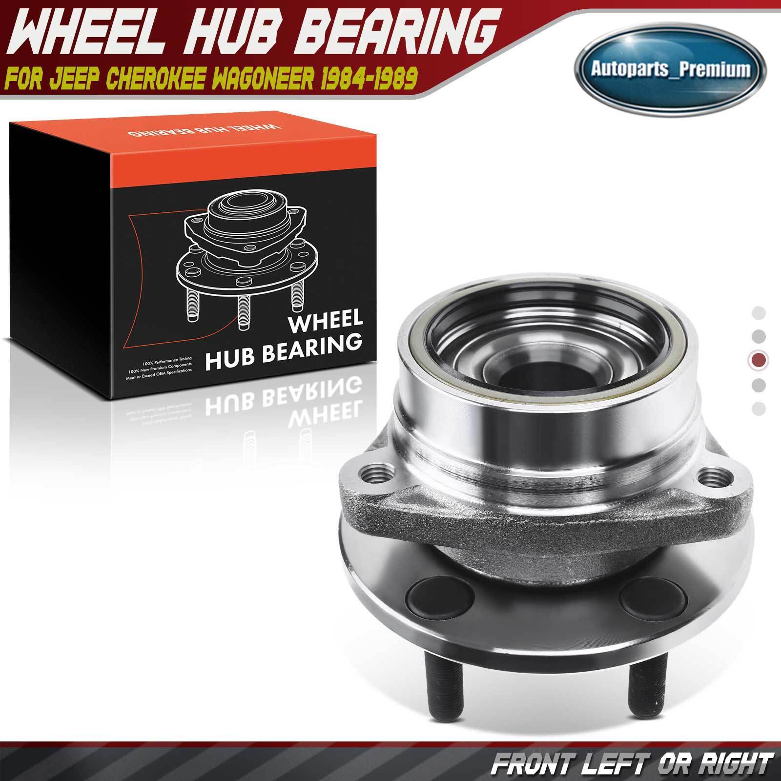 Front Wheel Hub & Bearing Assembly for Jeep Cherokee Comanche Wagoneer Wrangler