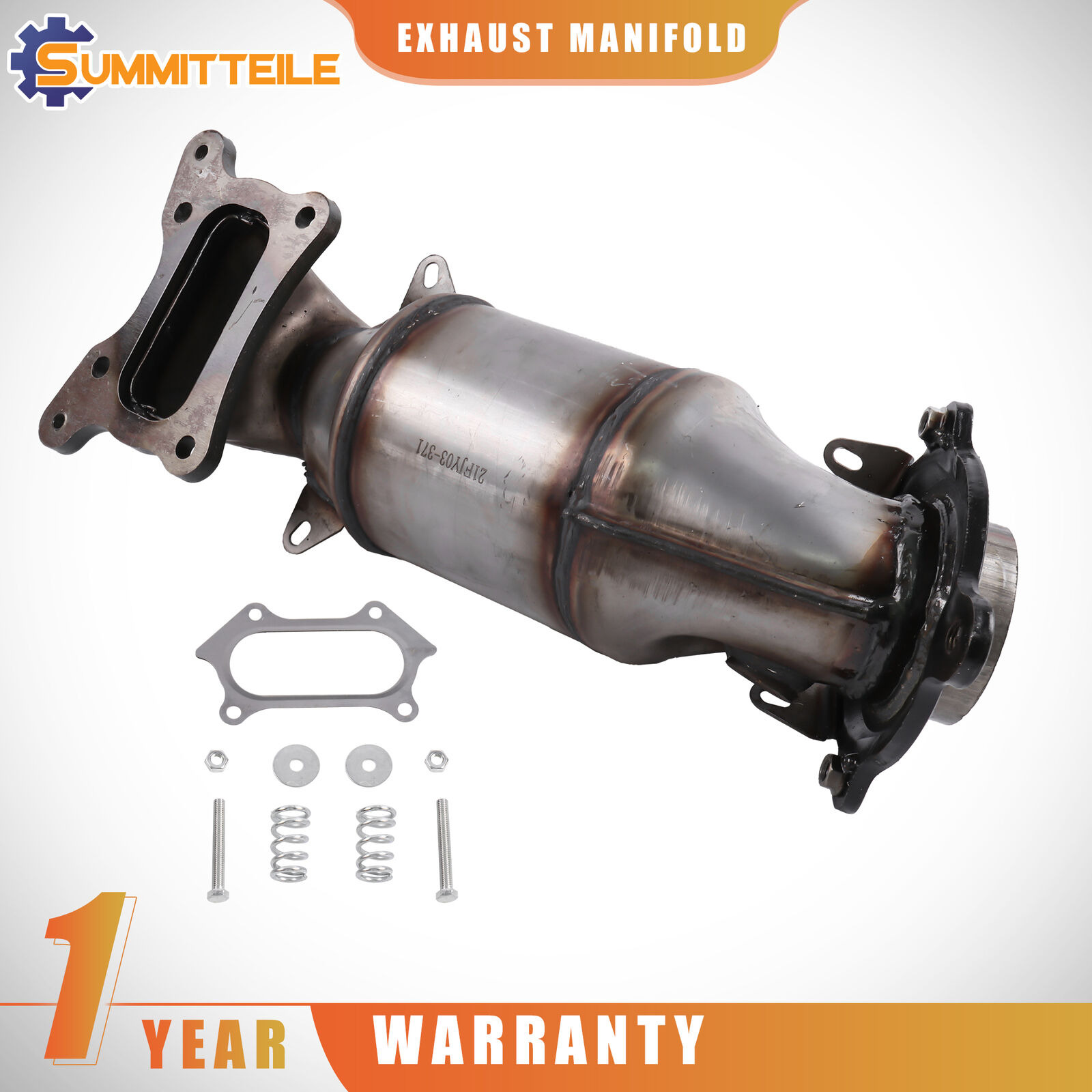 Front Exhaust Manifold Catalytic Converter For Honda Accord Acura TSX L4 2.4L