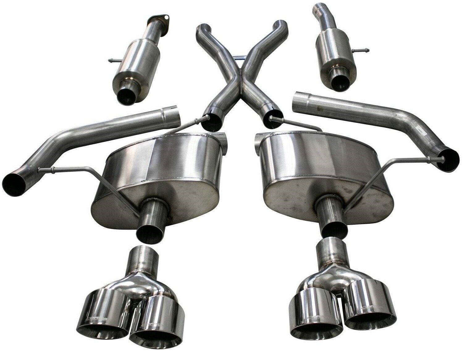 Corsa Sport Cat-Back Exhaust System 4.5\