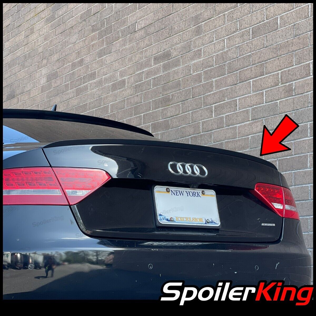 SpoilerKing Rear Trunk Lip Spoiler (Fits: Audi A5 S5 RS5 2008-2016 2dr) 244L
