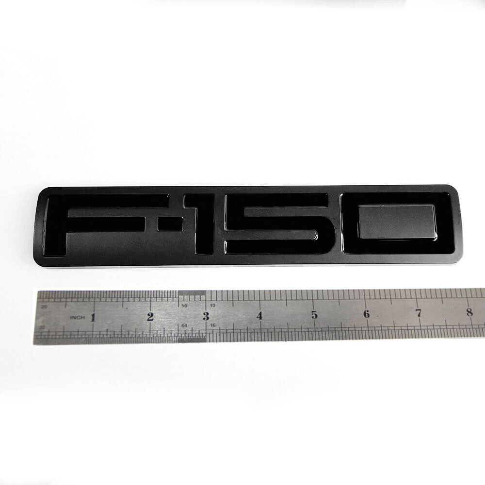1pc OEM Black F150 Rear Tailgate Emblem Badge 3D Replacement for F-150