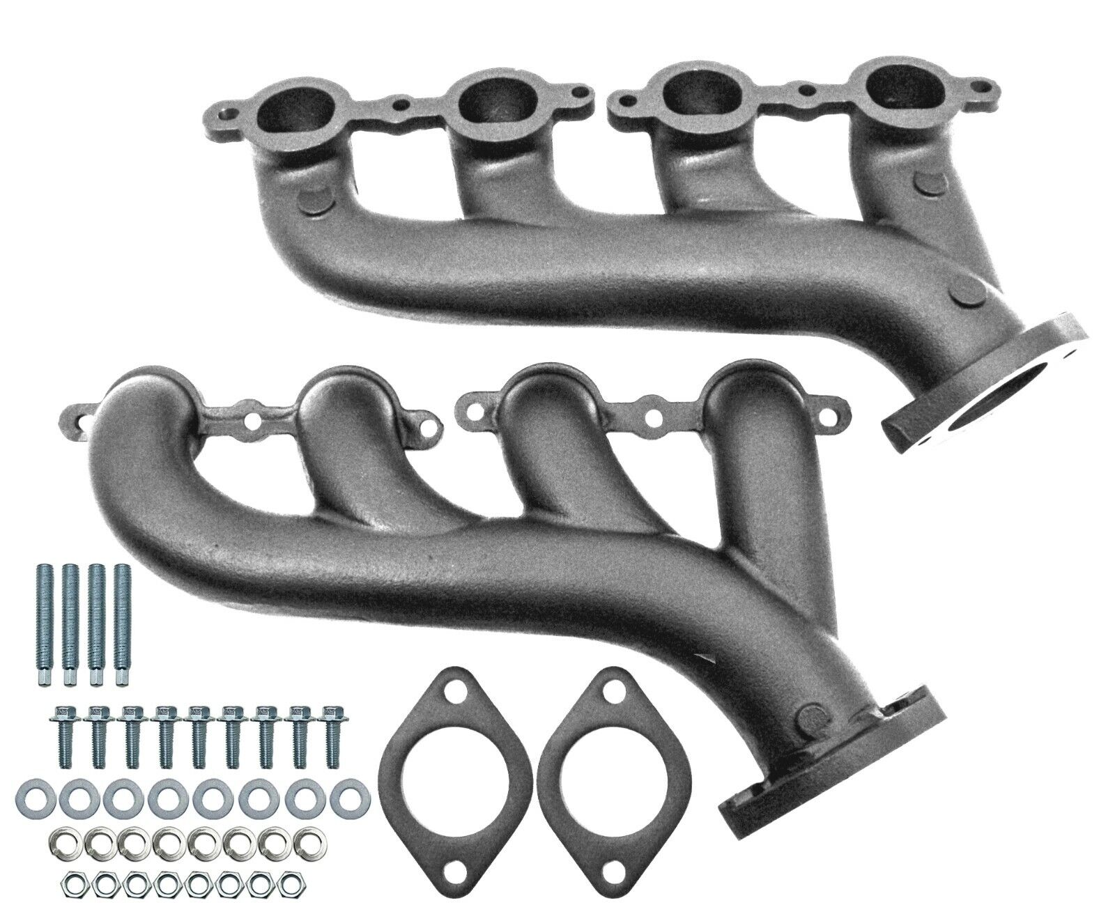 *BLEMISH -LS Swap Cast Iron Exhaust Manifold Chevrolet LS1LS2LS3 4.8L 5.3L 6.0L