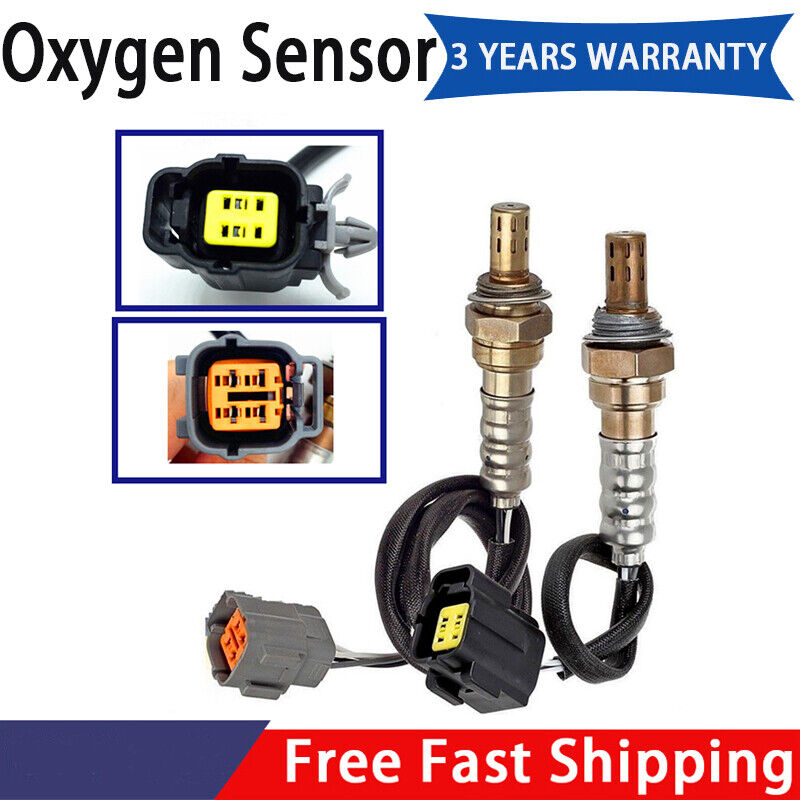 2PCS Oxygen Sensor For Mazda Protege Protege5 2.0L L4 Upstream+Downstream Sensor