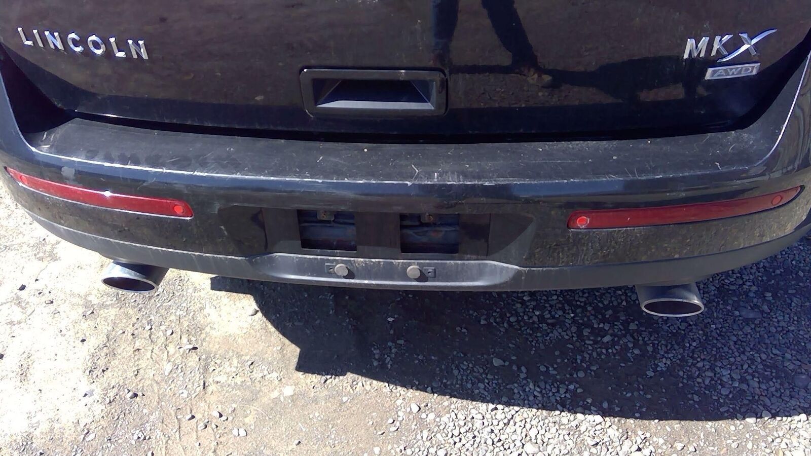 11 LINCOLN MKX Rear Bumper Assembly