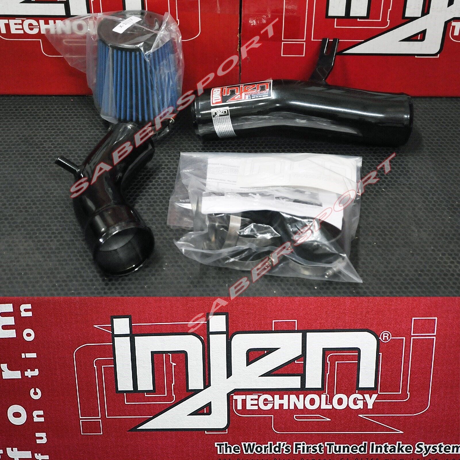 Injen SP Black Short Ram / Cold Air Intake Kit for 2014-2017 Kia Forte 1.8L 2.0L