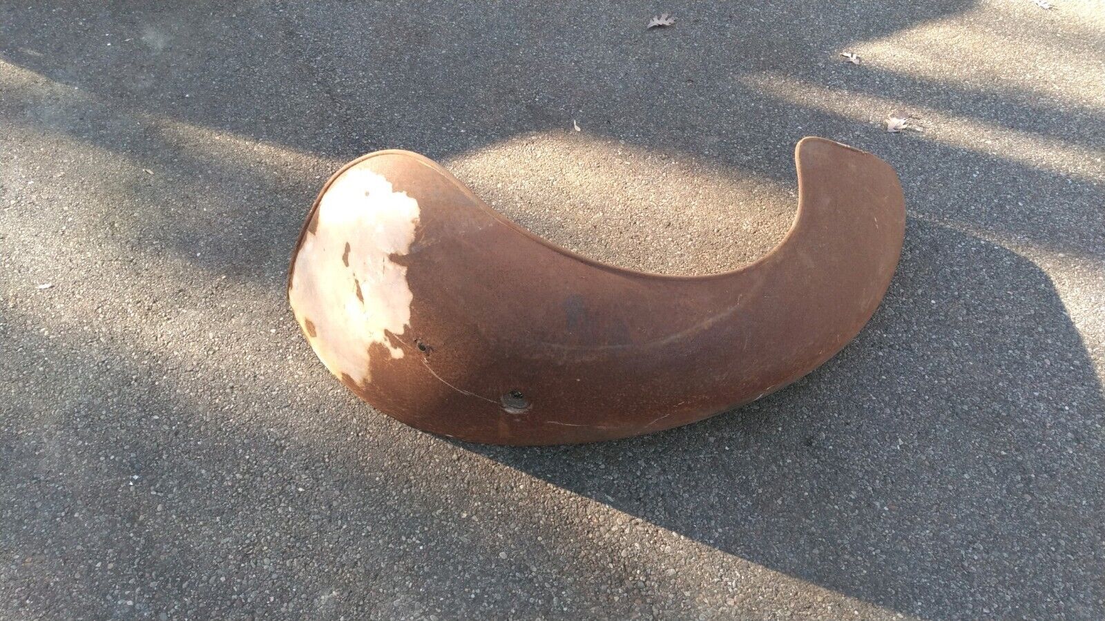 1946-53 English Ford Thames Anglia Prefect Original Metal Front Right Fender