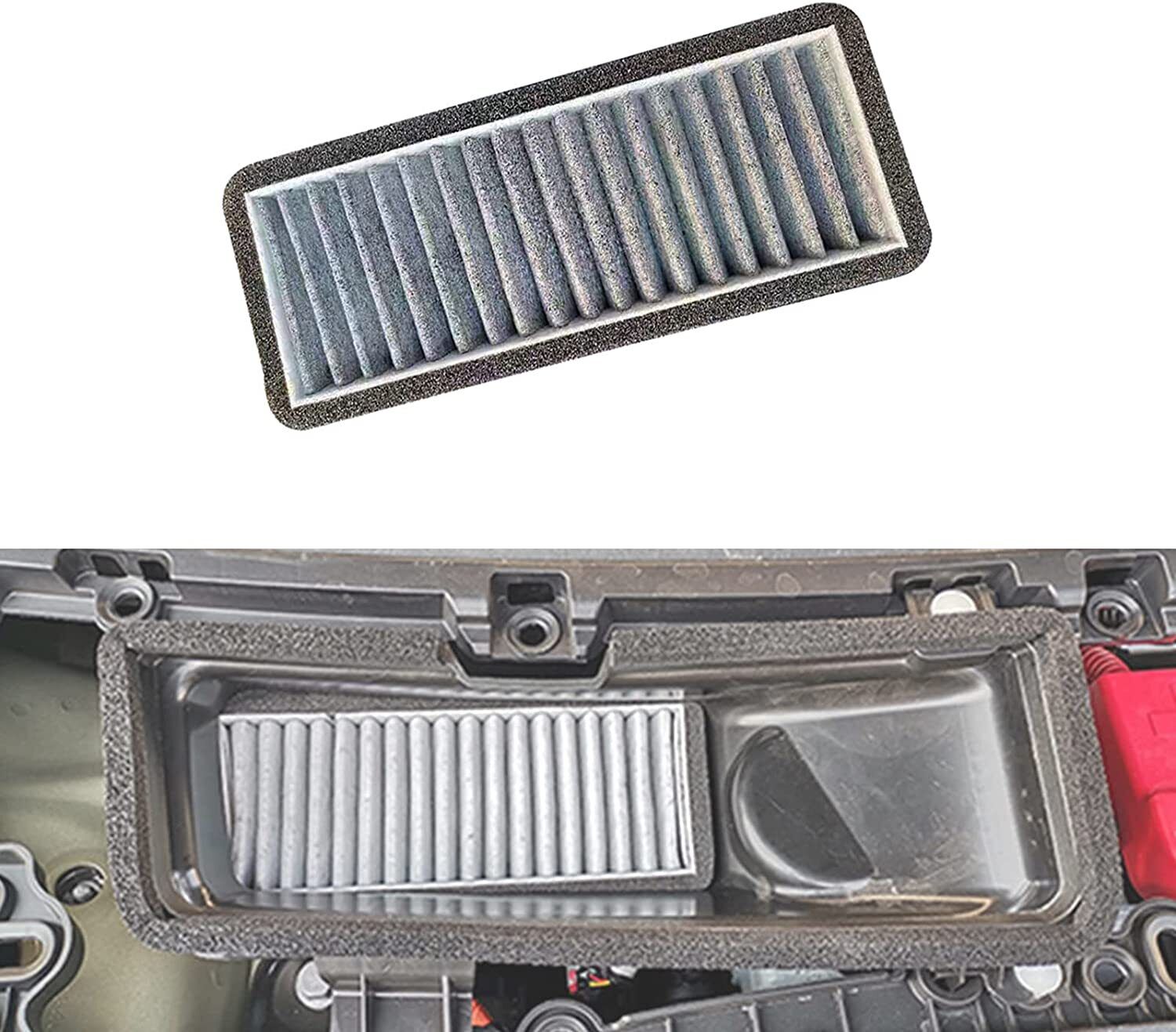 For Tesla Model 3/Y Cabin Air Intake Filter, Carbon Activated, 2021