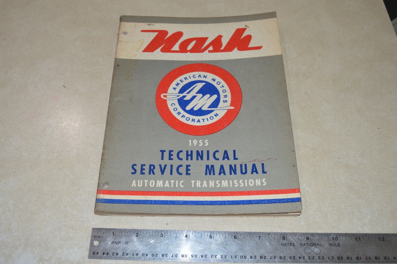 1955 Rambler Ambassador Statesman AMC Technical Service Manual Auto Transmission