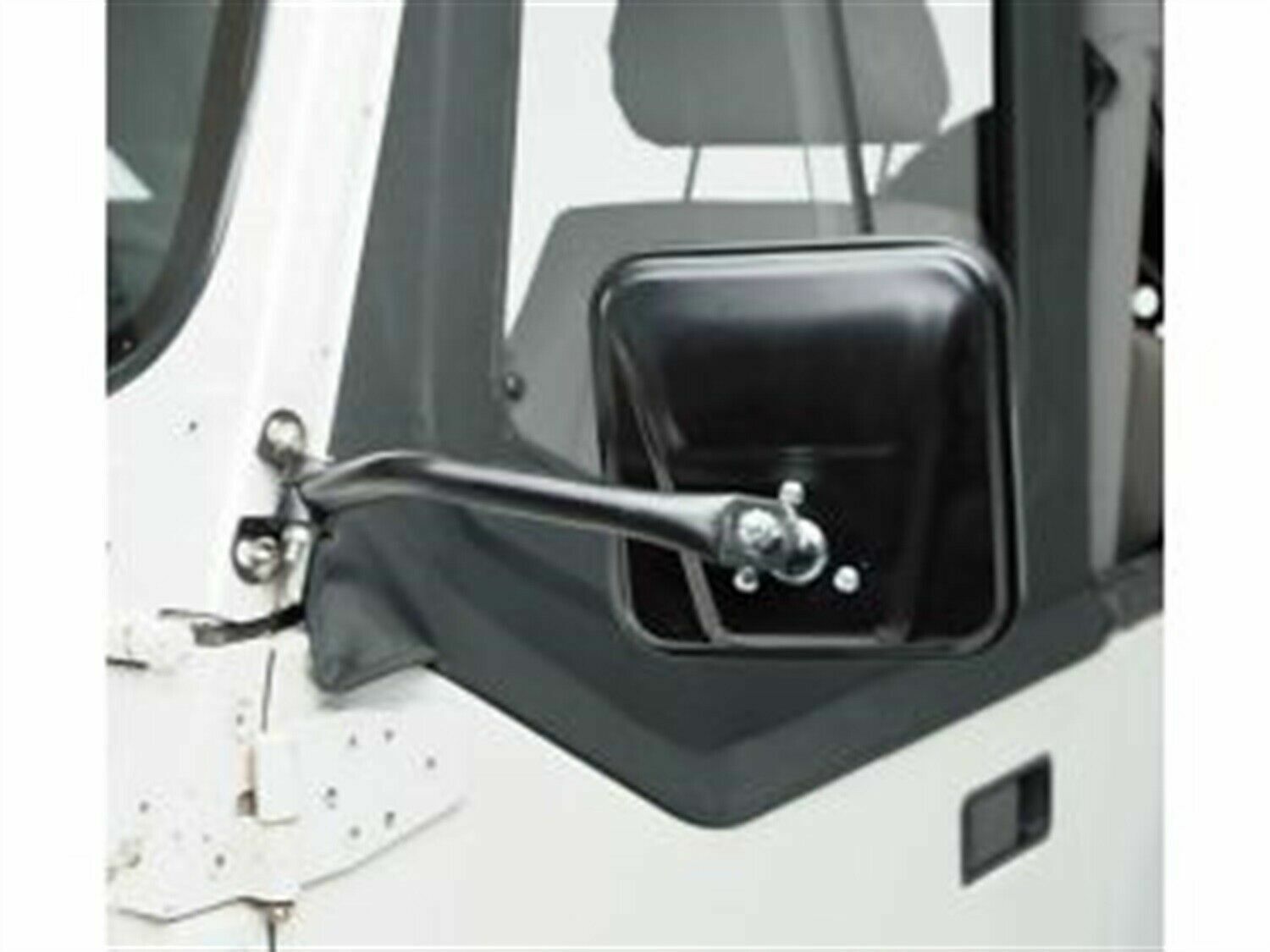 Rampage 7618 Side Mirror Kit Fits 1987-1995 Wrangler YJ & CJ5 CJ7 CJ8