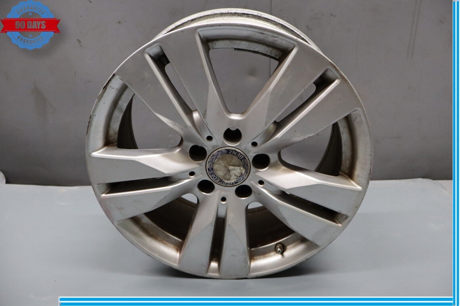 10-13 Mercedes E350 E550 Front Tire Wheel Rim R17 5 Twin Spoke 7.5J*17H2 Oem